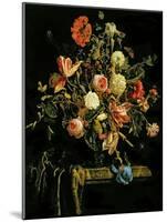Flower Still Life, 1706-Jan van Huysum-Mounted Giclee Print