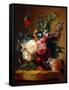 Flower Still-Life, 1740-Jan van Huysum-Framed Stretched Canvas