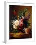 Flower Still-Life, 1740-Jan van Huysum-Framed Giclee Print