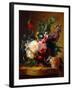 Flower Still-Life, 1740-Jan van Huysum-Framed Giclee Print