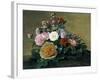 Flower Still Life, 1830-1840-Georg Friedrich Kersting-Framed Giclee Print