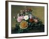 Flower Still Life, 1830-1840-Georg Friedrich Kersting-Framed Giclee Print