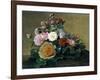 Flower Still Life, 1830-1840-Georg Friedrich Kersting-Framed Giclee Print