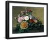 Flower Still Life, 1830-1840-Georg Friedrich Kersting-Framed Giclee Print