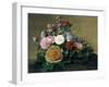 Flower Still Life, 1830-1840-Georg Friedrich Kersting-Framed Giclee Print