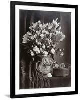 Flower Still Life, 1870-null-Framed Photographic Print