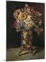 Flower Still Life, 1875-Adolphe-Thomas-Joseph Monticelli-Mounted Giclee Print