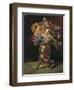 Flower Still Life, 1875-Adolphe-Thomas-Joseph Monticelli-Framed Premium Giclee Print