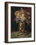 Flower Still Life, 1875-Adolphe-Thomas-Joseph Monticelli-Framed Giclee Print