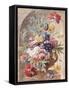 Flower Still Life, Ca 1734-Jan Van Der Heyden-Framed Stretched Canvas