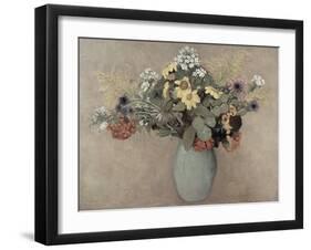 Flower Still Life No.2-Odilon Redon-Framed Giclee Print