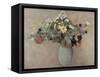 Flower Still Life No.2-Odilon Redon-Framed Stretched Canvas