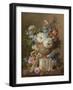 Flower Still Life With An Alabaster Vase-Gerard van Spaendonck-Framed Giclee Print