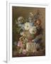 Flower Still Life With An Alabaster Vase-Gerard van Spaendonck-Framed Giclee Print