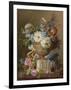 Flower Still Life With An Alabaster Vase-Gerard van Spaendonck-Framed Giclee Print