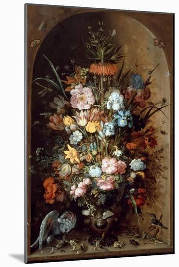 Flower Still Life with Crown Imperial, 1624-Roelant Savery-Mounted Giclee Print