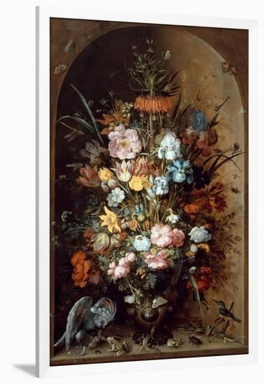 Flower Still Life with Crown Imperial, 1624-Roelant Savery-Framed Giclee Print