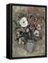 Flower Still Life-Odilon Redon-Framed Stretched Canvas