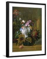 Flower Still Life-Rachel Ruysch-Framed Giclee Print