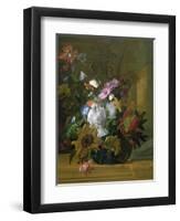Flower Still Life-Rachel Ruysch-Framed Giclee Print