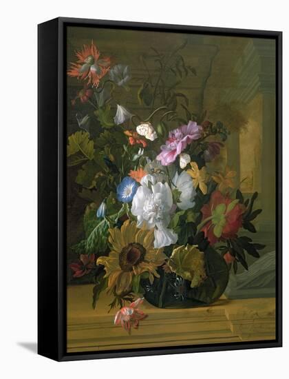 Flower Still Life-Rachel Ruysch-Framed Stretched Canvas