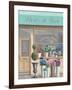 Flower Store Errand-Marco Fabiano-Framed Art Print