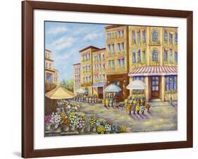 Flower Street-Vessela G.-Framed Giclee Print