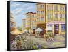 Flower Street-Vessela G.-Framed Stretched Canvas