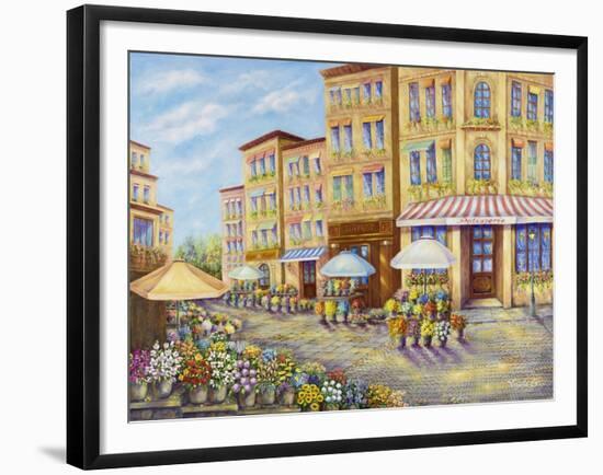 Flower Street-Vessela G.-Framed Giclee Print