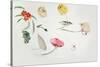 Flower Study-Odilon Redon-Stretched Canvas