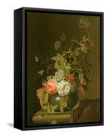 Flower Study-Herman van der Myn-Framed Stretched Canvas