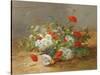 Flower Study-Eugene Henri Cauchois-Stretched Canvas