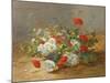 Flower Study-Eugene Henri Cauchois-Mounted Giclee Print