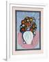 Flower Symphony - Blue-Maurice Litvak-Framed Limited Edition