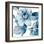 Flower Tapestry IV-Alonzo Saunders-Framed Art Print