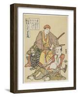 Flower Thief, C. 1790-Katsushika Hokusai-Framed Giclee Print