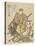 Flower Thief, C. 1790-Katsushika Hokusai-Stretched Canvas