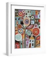 Flower Town 1-Karla Gerard-Framed Giclee Print