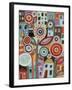 Flower Town 1-Karla Gerard-Framed Giclee Print