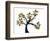 Flower Tree-Ata Alishahi-Framed Giclee Print