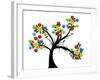 Flower Tree-Ata Alishahi-Framed Giclee Print