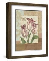 Flower Trio I-Pamela Gladding-Framed Art Print