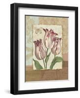 Flower Trio I-Pamela Gladding-Framed Art Print