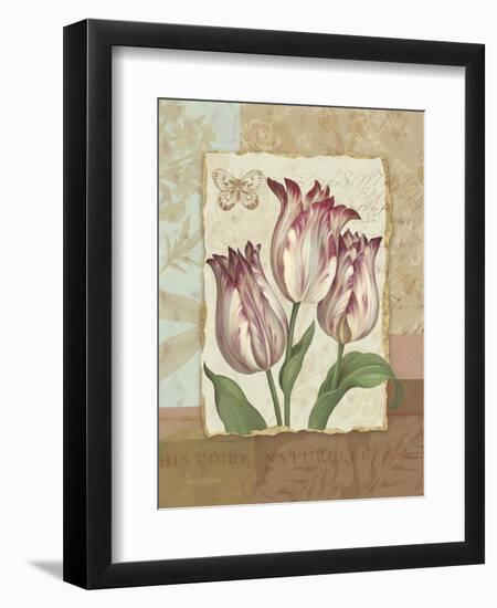 Flower Trio I-Pamela Gladding-Framed Art Print