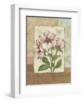 Flower Trio II-Pamela Gladding-Framed Art Print