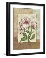 Flower Trio II-Pamela Gladding-Framed Art Print