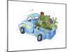 Flower Truck I-Catherine McGuire-Mounted Art Print