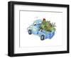 Flower Truck I-Catherine McGuire-Framed Art Print