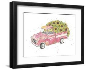 Flower Truck III-Catherine McGuire-Framed Art Print