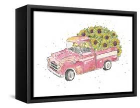 Flower Truck III-Catherine McGuire-Framed Stretched Canvas